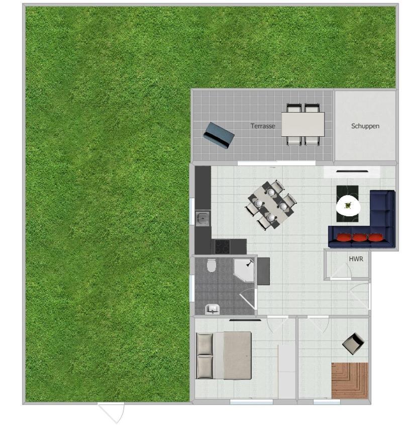 Wangeroase Apartment Schillig Ngoại thất bức ảnh